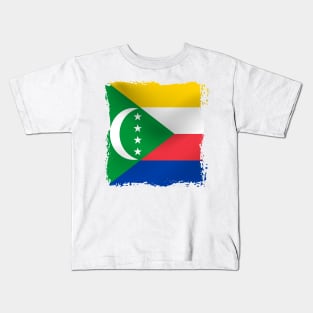 Comoros artwork Kids T-Shirt